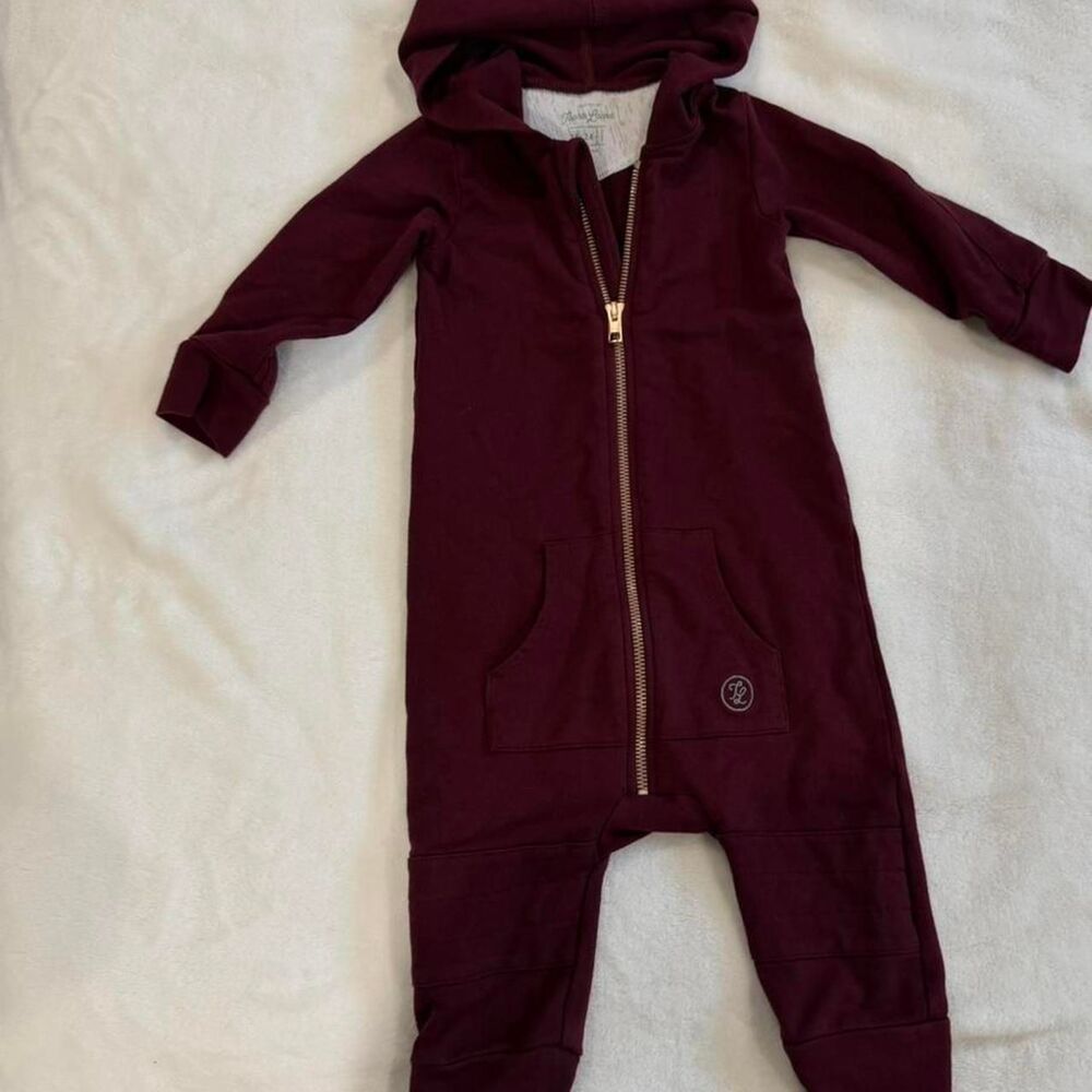 Unbranded Burgundy and Purple Playsuit-romper